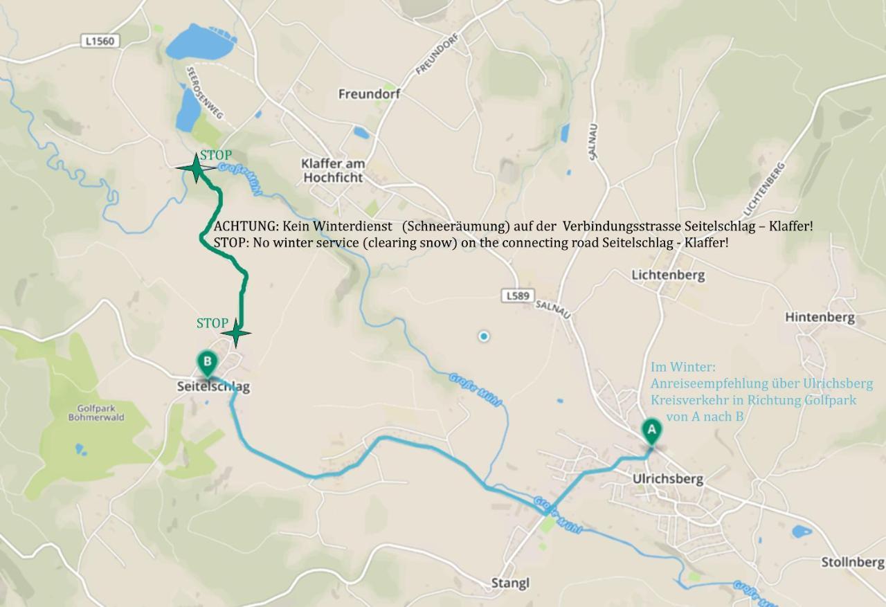 Gaestehaus "In Da Wiesn" Ulrichsberg Kültér fotó